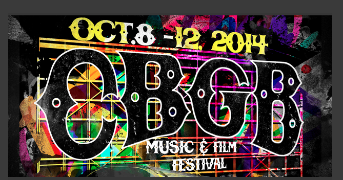 CBGB Music and Film Festival Oct. 8-20th