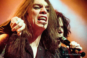 Scott Hill and Tony Harnell keep the energy high at Skid Row shows - Photo © 2015 Donna Balancia