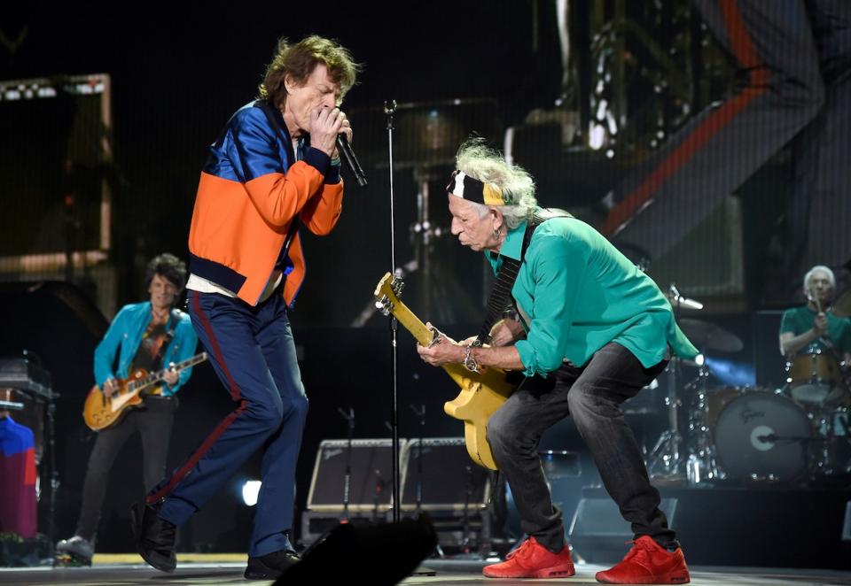 Rolling Stones by Kevin Mazur for Desert Trip East Coast Rocker