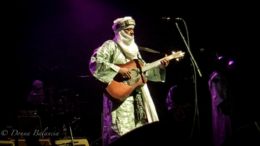 The band Tinariwen is known internationally - Photo © 2017 Donna Balancia