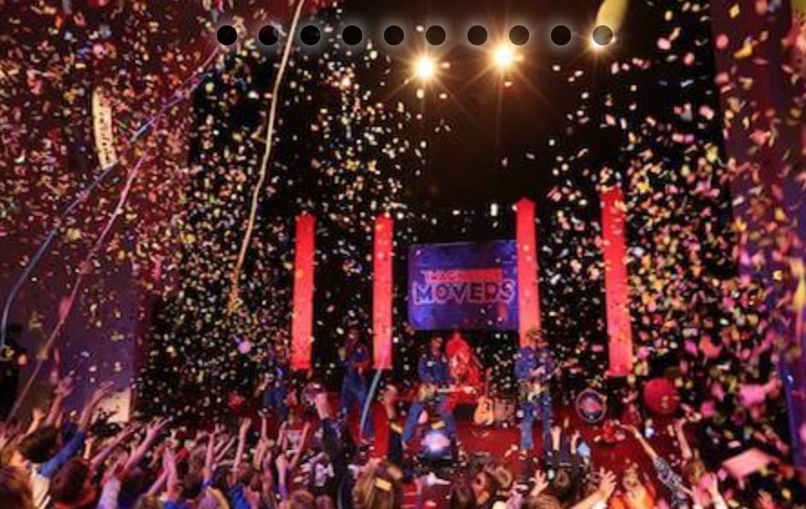 Imagination Movers show has no shortage of confetti - Imagination Movers image