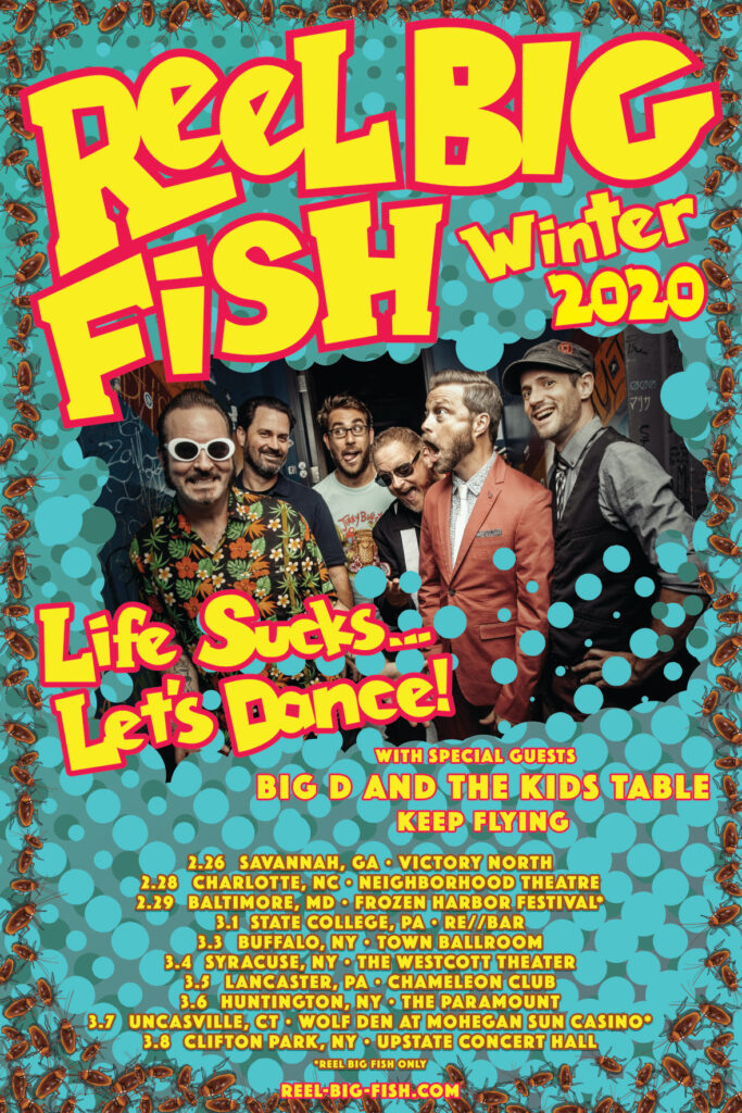 Reel Big Fish - The Life Sucks Let's Dance! Tour - Savannah, GA HD