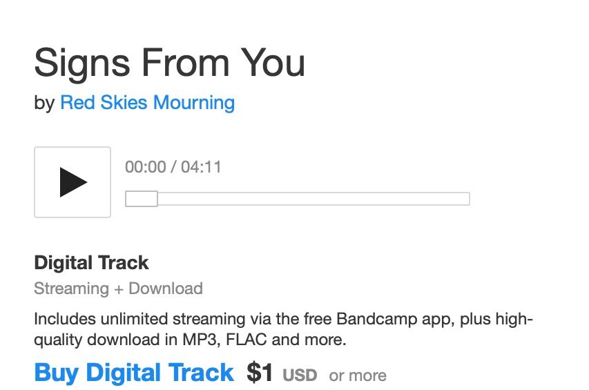 Signs From You on Bandcamp