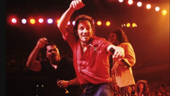 Bruce Springsteen Live in Boston 92 - Photo by Neal Preston
